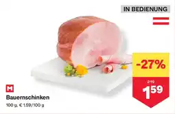 MPreis Bauernschinken Angebot