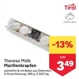 MPreis Therese Mölk Marillenkrapfen Angebot