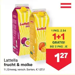 MPreis Lattella frucht & molke Angebot