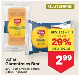 MPreis Schär Glutenfreies Brot Angebot