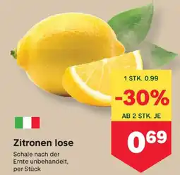 MPreis Zitronen lose Angebot