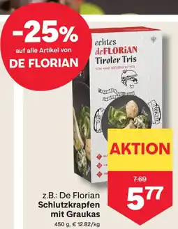 MPreis De Florian Schlutzkrapfen mit Graukas Angebot