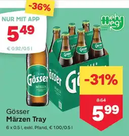 MPreis Gösser Märzen Tray Angebot