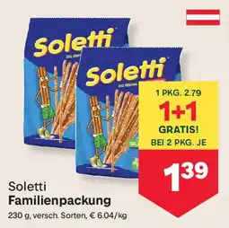MPreis Soletti Familienpackung Angebot