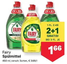 MPreis Fairy Spülmittel Angebot
