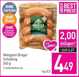 Sutterlüty Metzgerei Broger Schübling Angebot