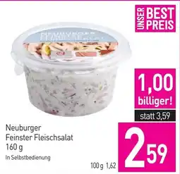 Sutterlüty Neuburger Feinster Fleischsalat Angebot