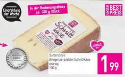 Sutterlüty Sutterlüty's Bregenzerwälder Schnittkäse Angebot