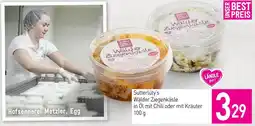 Sutterlüty Sutterlüty's Wälder Ziegenkäsle in Öl mit Chili oder mit Kräuter Angebot