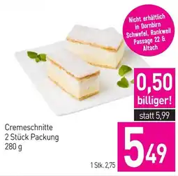 Sutterlüty Cremeschnitte Angebot