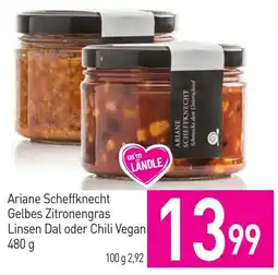 Sutterlüty Ariane Scheffknecht Gelbes Zitronengras Linsen Dal oder Chili Vegan Angebot