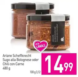 Sutterlüty Ariane Scheffknecht Sugo alla Bolognese oder Chili con Carne Angebot