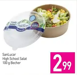 Sutterlüty SanLucar High School Salat Angebot