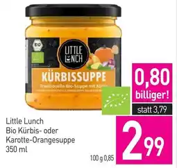 Sutterlüty Little Lunch Bio Kürbis- oder Karotte-Orangesuppe Angebot