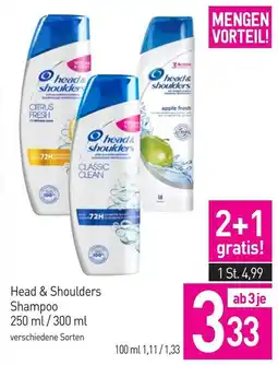 Sutterlüty Head & Shoulders Shampoo Angebot