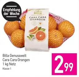Sutterlüty Billa Genusswelt Cara Cara Orangen Angebot