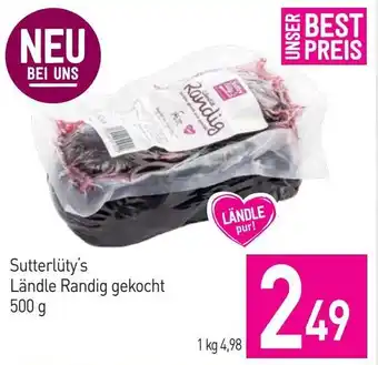 Sutterlüty Sutterlüty's Ländle Randig gekocht Angebot