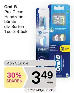Bipa Oral-B Pro-Clean Handzahn- bürste Angebot
