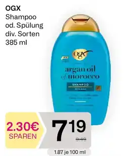 Bipa OGX Shampoo Angebot