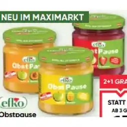 Maximarkt Obst Pause versch. Sorten Maximarkt Angebot