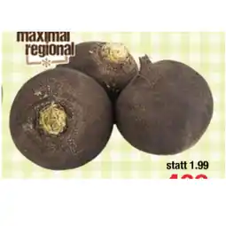 Maximarkt Rettich Schwarz Maximarkt Angebot