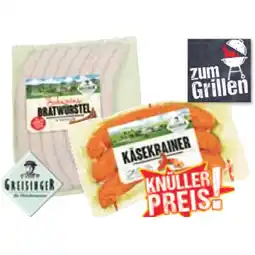 Maximarkt Schweins-Bratwürstel oder Käsekrainer Maximarkt Angebot