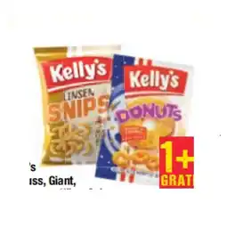Maximarkt Erdnuss, Giant, Linsen oder Käse-Snips oder Donuts Peanut & Caramel Maximarkt Angebot