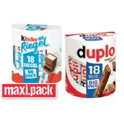Maximarkt Kinder Riegel, Duplo Riegel oder Kinder Country Maximarkt Angebot