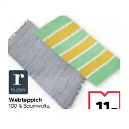 Maximarkt Webteppich Gr. 70 x 140 cm Maximarkt Angebot