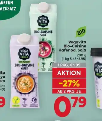 Vegavita Bio-Cuisine Hafer od. Soja