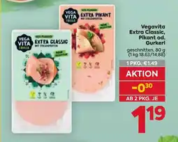 Billa Vegavita Extra Classic, Pikant od. Gurkerl Angebot