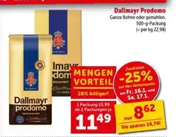 Interspar Dallmayr prodomo Angebot
