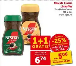 Interspar Nescafé Classic Löskaffee Angebot