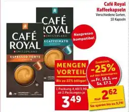 Interspar Café Royal Kaffeekapseln Angebot