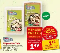 Interspar Veganer Bio-Tofu Angebot