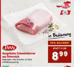 Interspar Ausgelöstes Schweinskarree Angebot