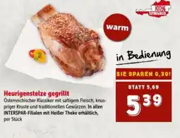 Interspar Heurigenstelze gegrillt Angebot