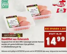Interspar Hendlfilet Angebot