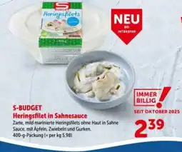 Interspar Heringsfilet in Sahnesauce Angebot