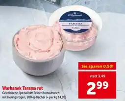 Interspar Warhanek Tarama rot Angebot