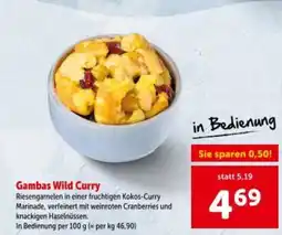 Interspar Gambas Wild Curry Angebot
