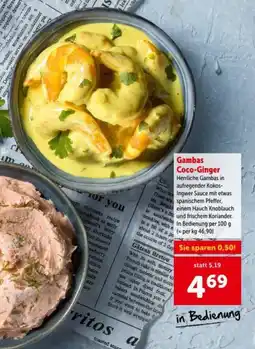 Interspar Gambas Coco-Ginger Angebot