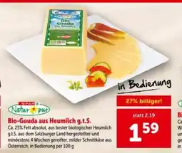Interspar Bio-Gouda aus Heumilch g.t.S. Angebot