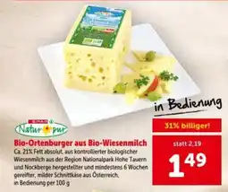 Interspar Bio-Ortenburger aus Bio-Wiesenmilch Angebot
