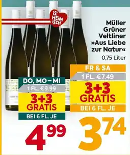 Billa Weingut Müller Grüner Veltliner Kremstal Angebot