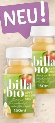 Billa Billa Bio Bio-Apfel Ingwer-Shot Angebot