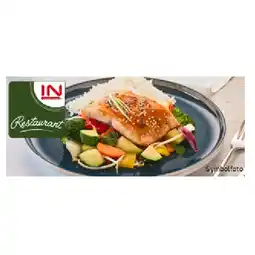 Interspar Teriyaki Lachsfilet mit Basmatireis und Wokgemüse INTERSPAR Angebot