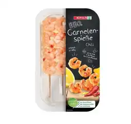 Interspar Garnelenspieße verschiedene Sorten INTERSPAR Angebot