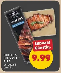 PENNY Butcher's sous-vide- ribs Angebot