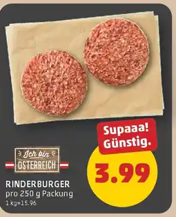 PENNY Rinderburger Angebot